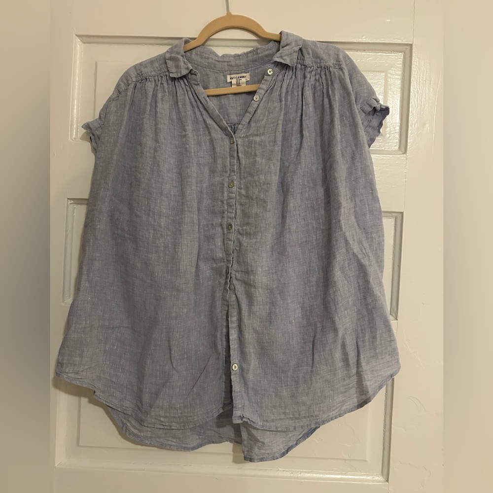 Artisan NY linen Blouse